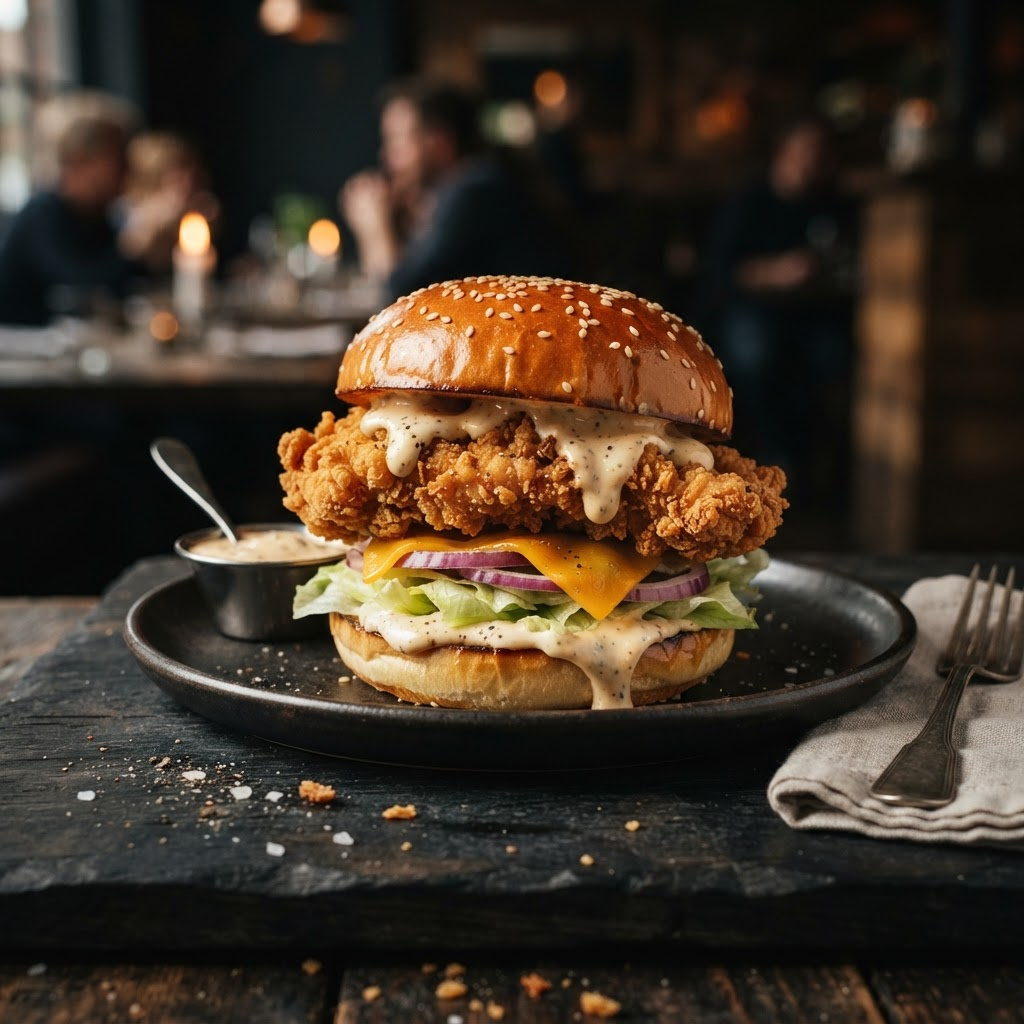 Burgers at TC Foods